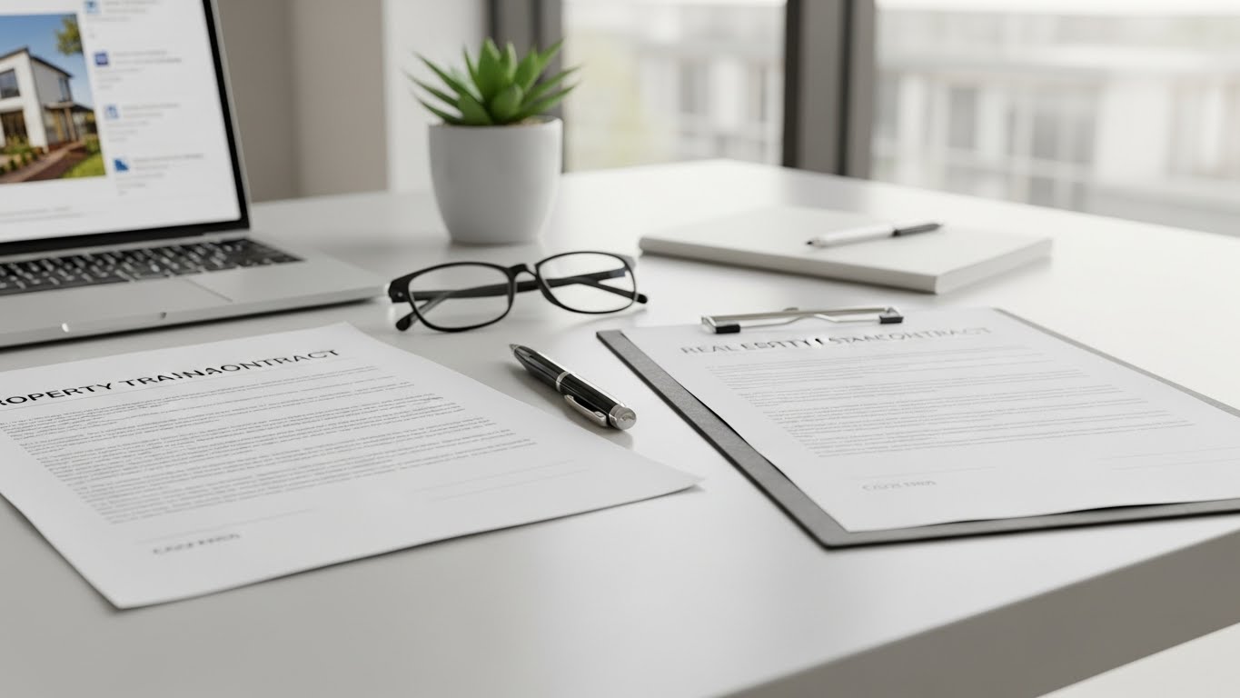 Derecho Inmobiliario legal services illustration